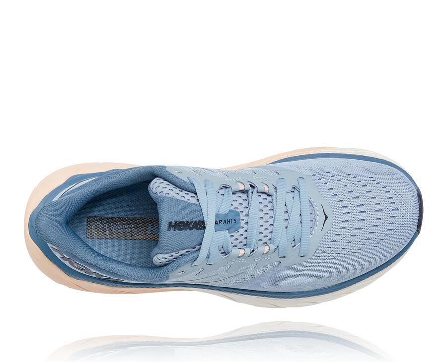 Zapatillas Running Hoka One One Mujer - Arahi 5 - Azules - QTF106875